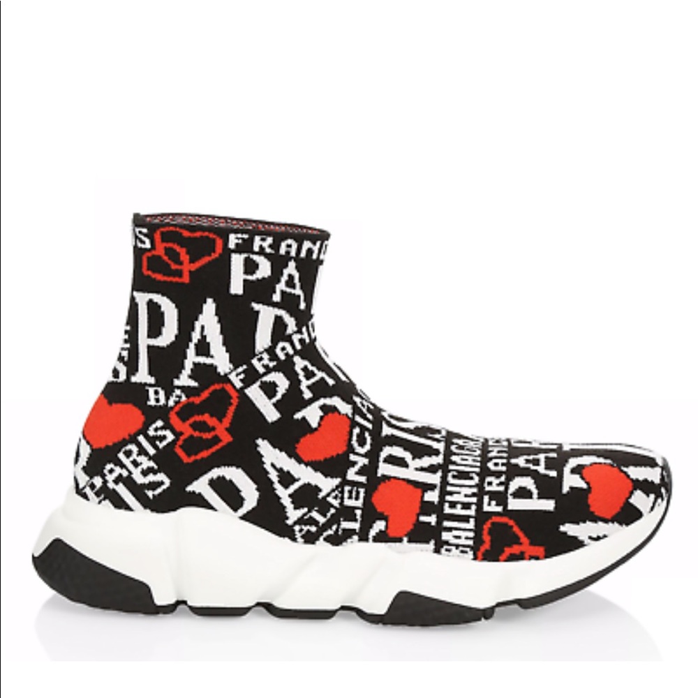 Authentic Balenciaga LE Paris Sock-runners